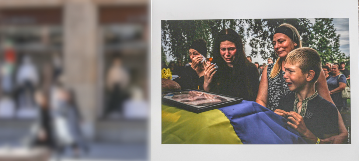 Вроцлав. Виставка просто неба \"Образи війни\"-2024-03-19 20:00